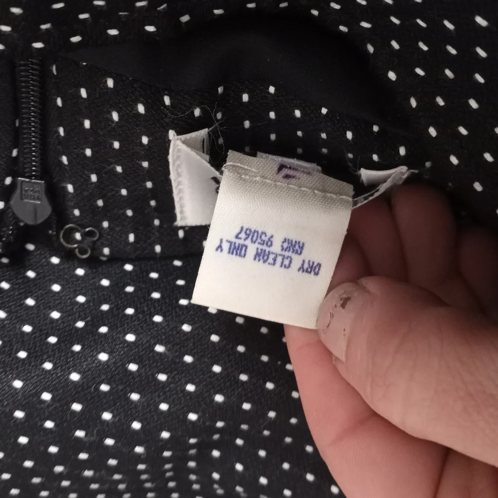 OSCAR by Oscar de la Renta Polka-dot Skirt Suit - Picture 2 of 9